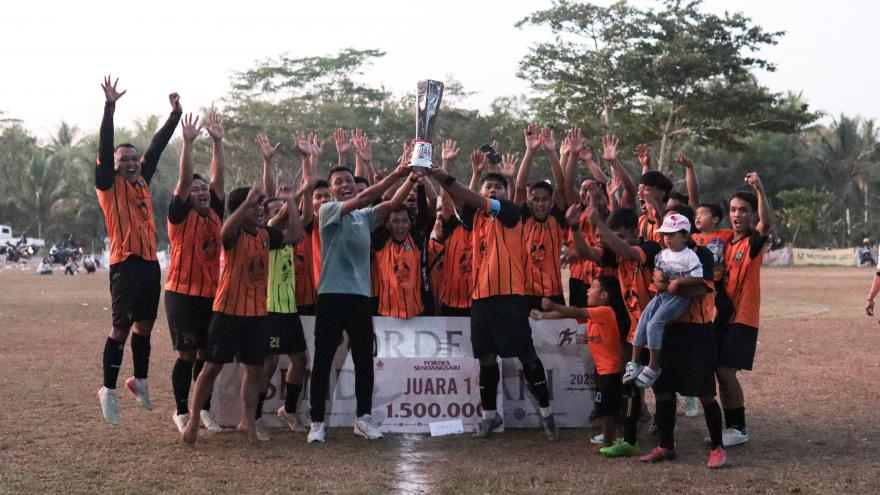 Hasil akhir Porkal Sendangsari tahun 2025, Mrunggi FC Juara Baru 